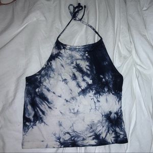 Tie Dye Halter Top